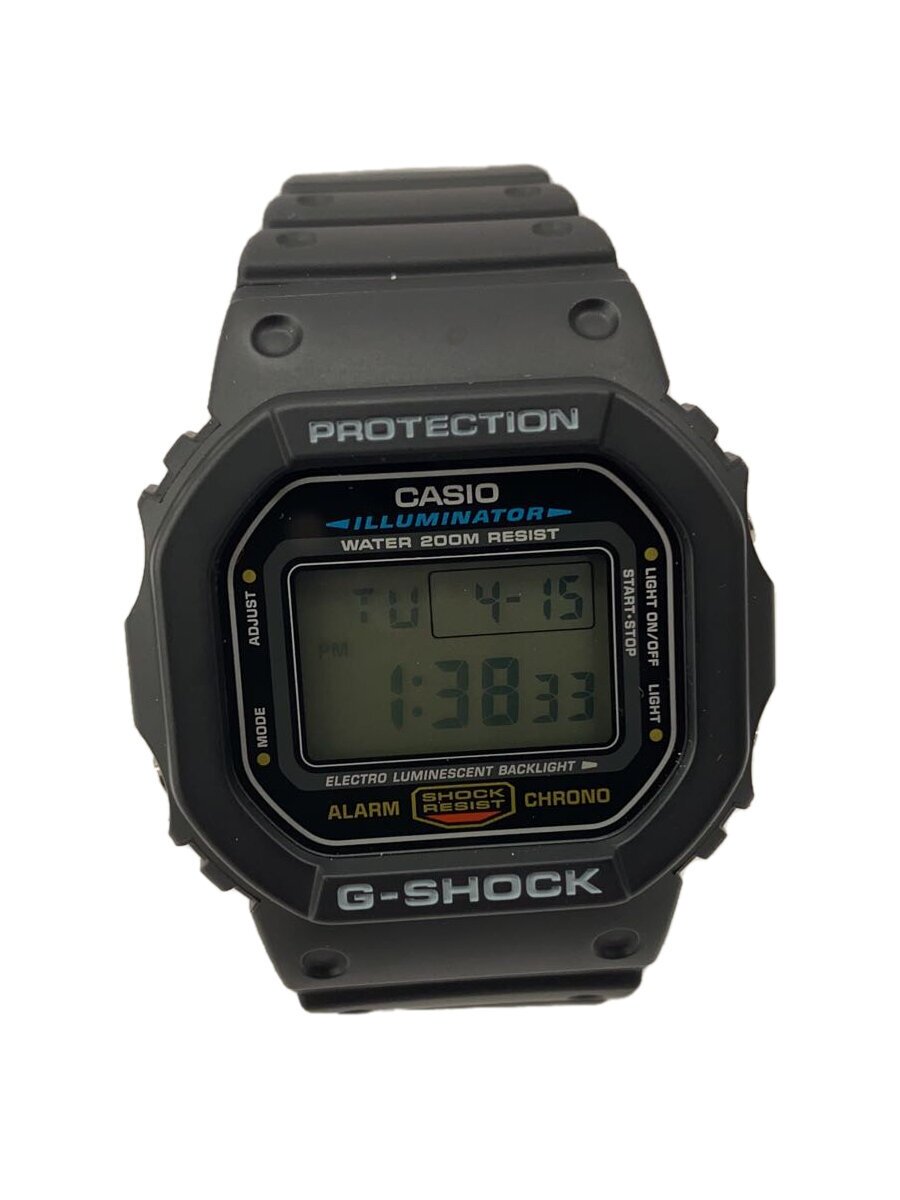 【中古】CASIO◆石英ウオッチ/デジタル/dw-5600e-1ver【服飾雑貨他】