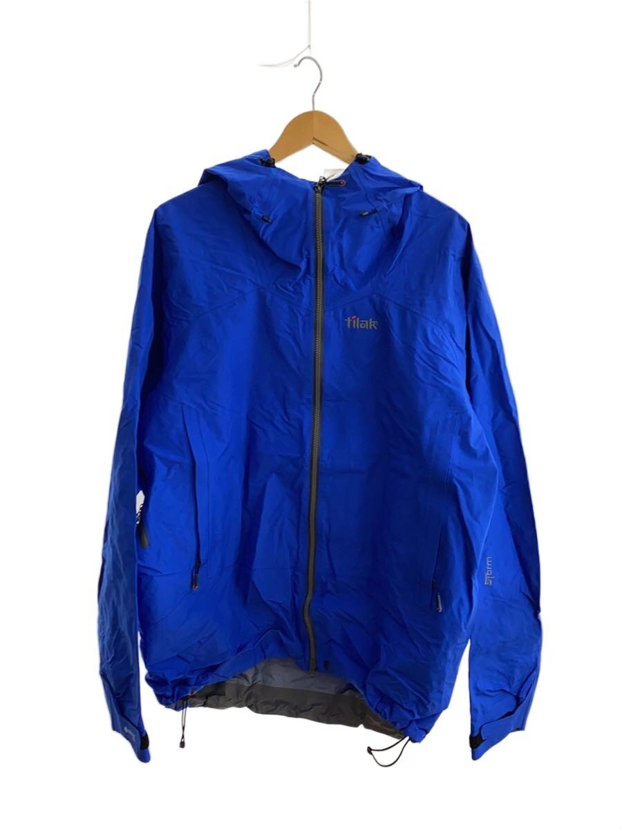 【中古】tilak◆JOURNAL SYANDARD別注/ナイロン上衣/XL/ナイロン/BLU/無地/ELU3204L06【メンズウェア】