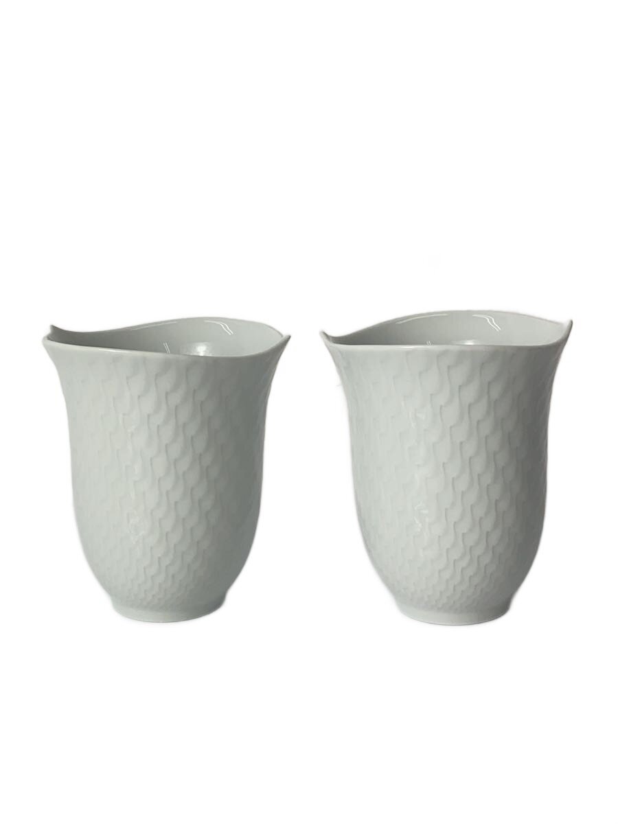 【中古】Meissen◆水飲み/2点仕かける/WHT【勝手もと機材】 キッチン用品・食器・調理器具-その他