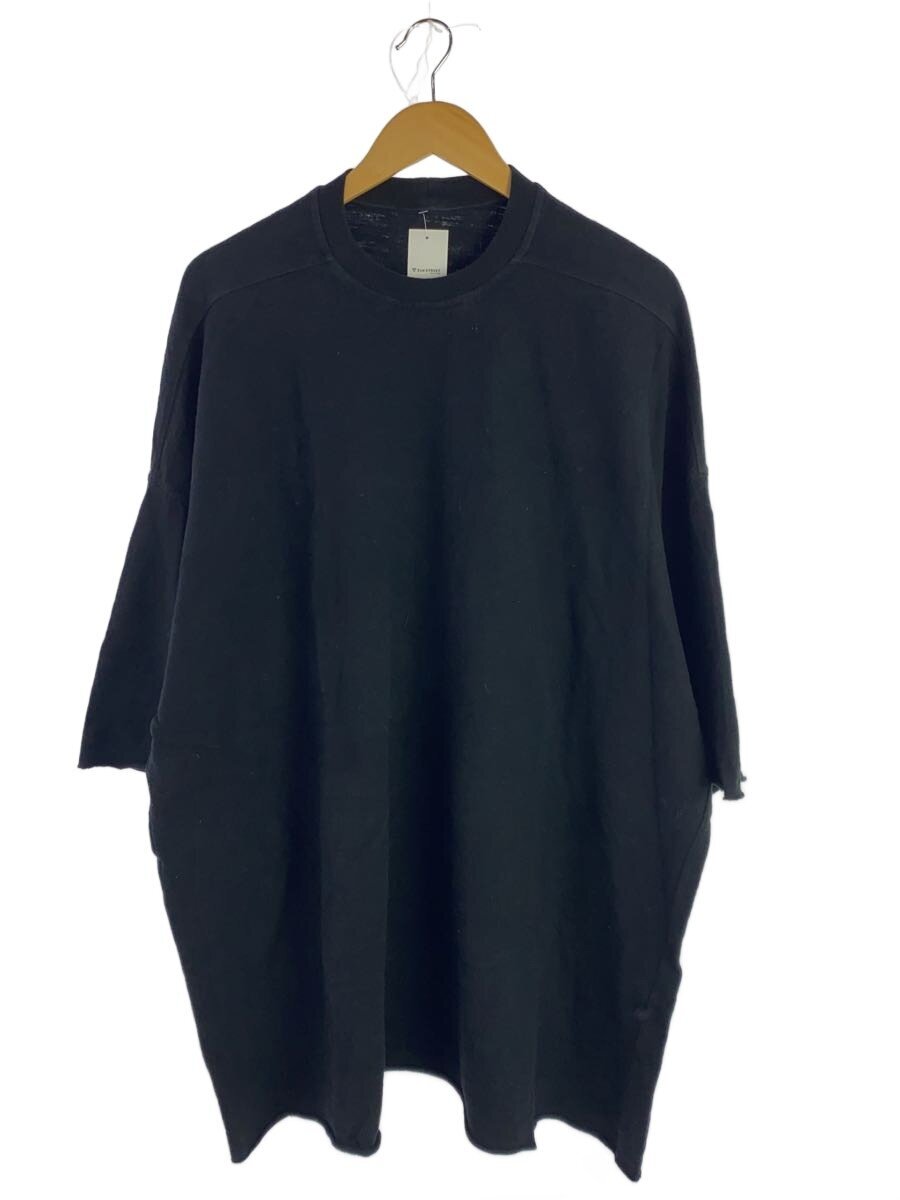 【中古】Rick Owens◆カットソー/one/綿織物/BLK/RR02C7283-BGW【メンズウェア】
