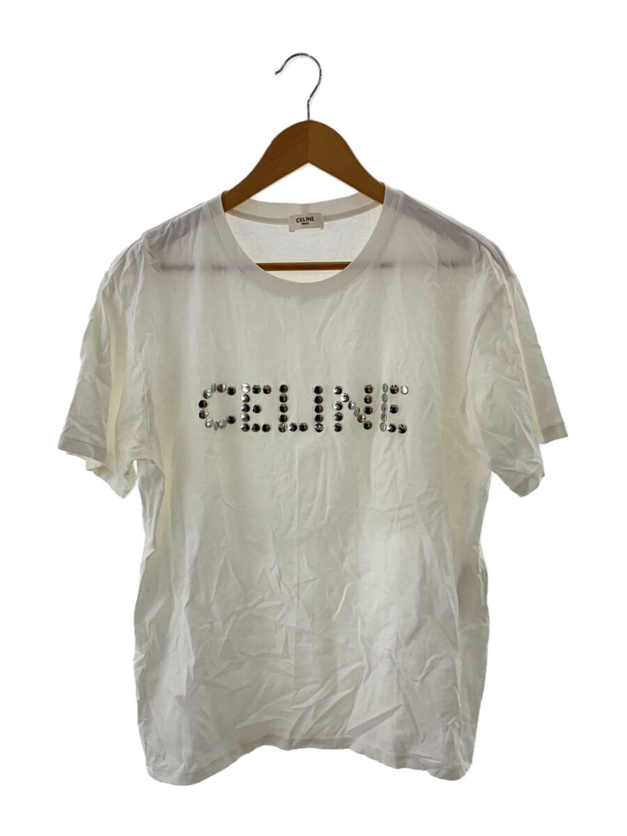 【中古】CELINE◆プルオーバー/S/綿織物/WHT/2X50C671Q【メンズウェア】