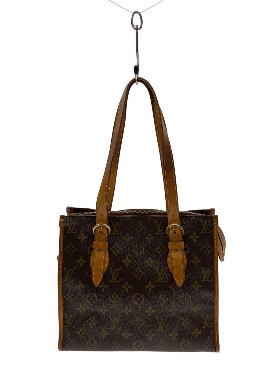 【中古】LOUIS VUITTON◆ポパンクール・オ_モノグラム・帆布/PVC/BRW【御徒面子】