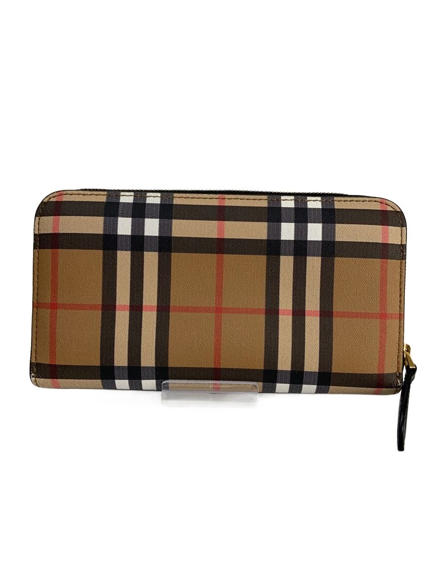 【中古】BURBERRY◆長紙入れ/PVC/照合のしるし/レディース/M62295【服飾雑貨他】