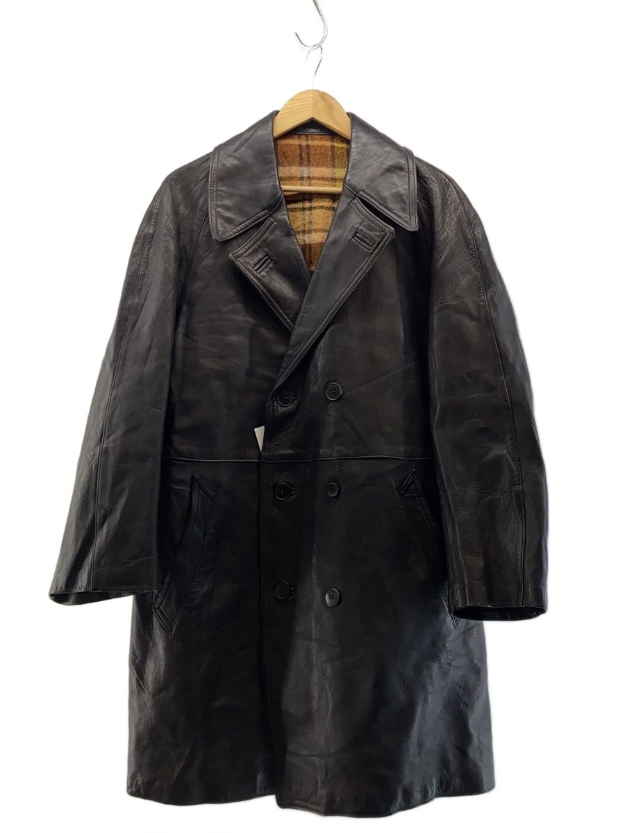 【中古】なめし革上衣・上衣/--/なめし革/BLK/無地【メンズウェア】