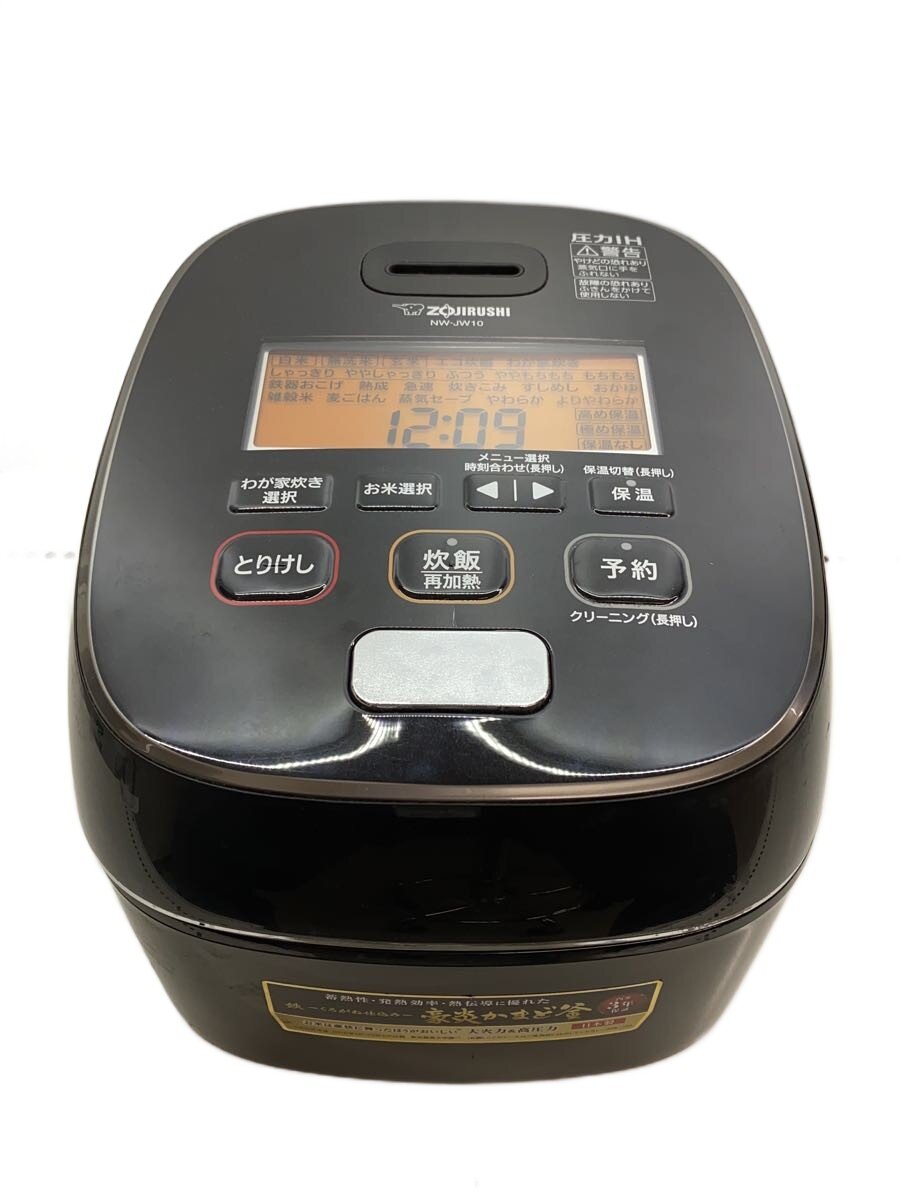 【中古】ZOJIRUSHI◆炊飯器 NW-JW10-BA【家電・視覚性・オーディオ】