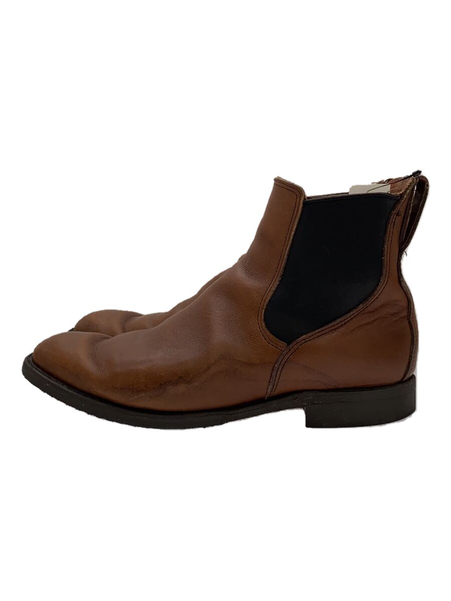 【中古】RED WING◆ミルワン/チェルシー/サイドゴアブーツ/US8.5/BRW/レザー/9078【シューズ】｜2ｎｄ STREET 店
