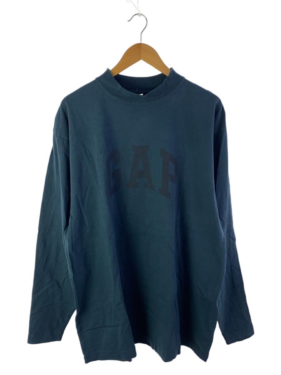【中古】YEEZY GAP ENGINEERED BY BALENCIAGA◆Dove LS Tee/長袖プルオーバー/M/綿織物/BLU【メンズウェア】