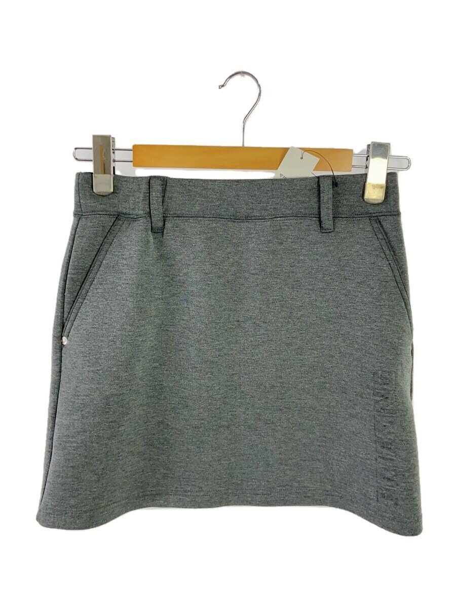 【中古】BRIEFING◆WOMENS WARM 3D LOGO SKIRT/S/GRY/BRG213W53【運動競技】