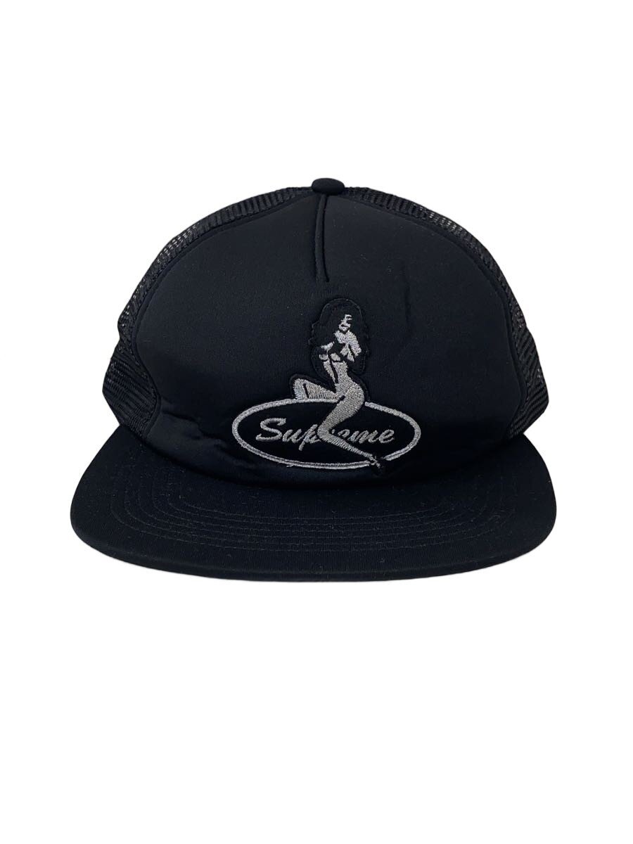 【中古】Supreme◆メッシュ旗がしら/FREE/BLK/メンズ【服飾雑貨他】