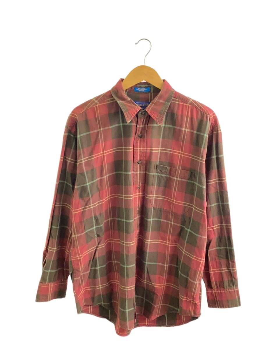 【中古】PENDLETON◆00s/長袖コットンシャツ/L/コットン/RED【メンズウェア】｜2ｎｄ STREET 店 7,498円