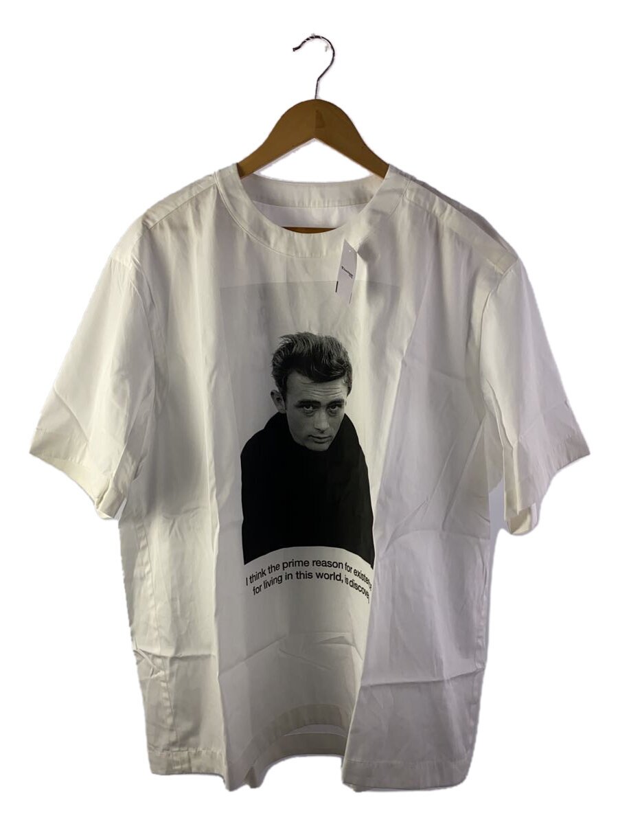 【中古】sacai◆James Dean Cotton Poplin Shirt/4/綿織物/WHT/25-03623M//【メンズウェア】