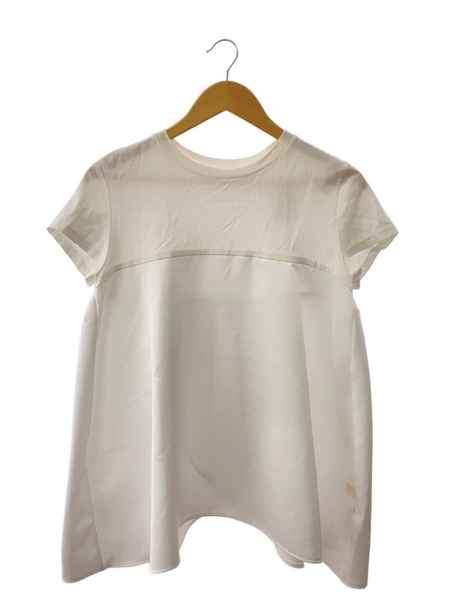【中古】半袖カットソー/FREE/綿織物/WHT/HE07-0003-2S-2//【レディース御召しもの】