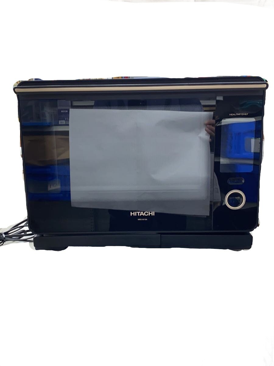 【中古】HITACHI◆オーブンレンジ MRO-W10A(K)【家電・ビジュアル・オーディオ】