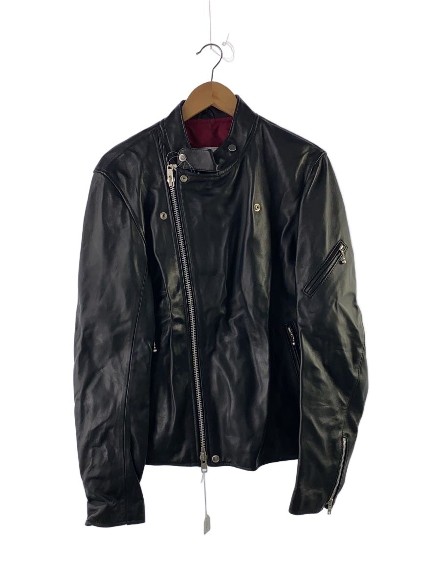 【中古】JAMES GROSE◆RICARDE NEW SHEEP/44/羊革/BLK/JAM22W000071//【メンズウェア】｜2ｎｄ STREET 店