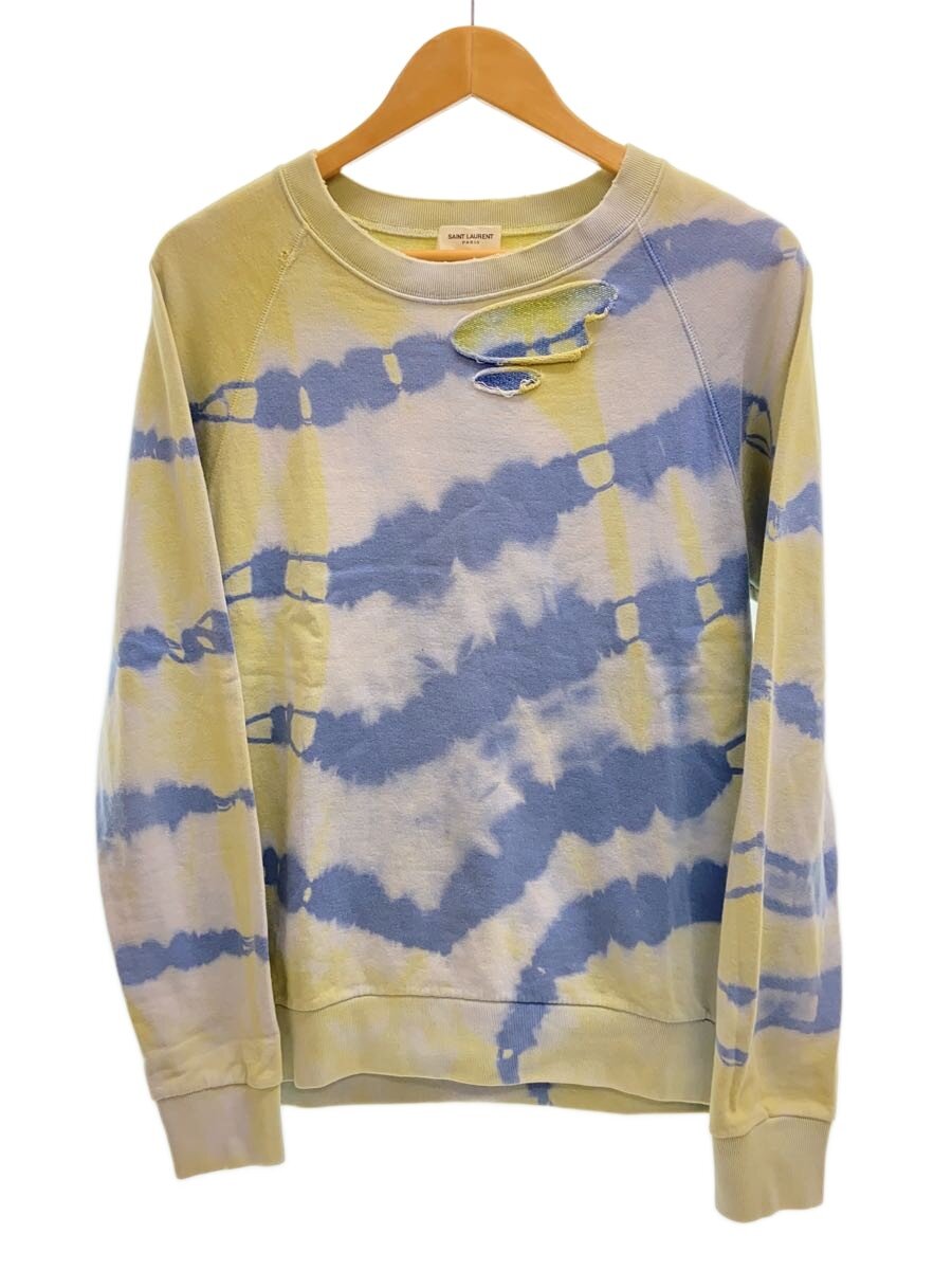 【中古】SAINT LAURENT◆スウェット/S/コットン/BLU//【レディースウェア】｜2ｎｄ STREET 店