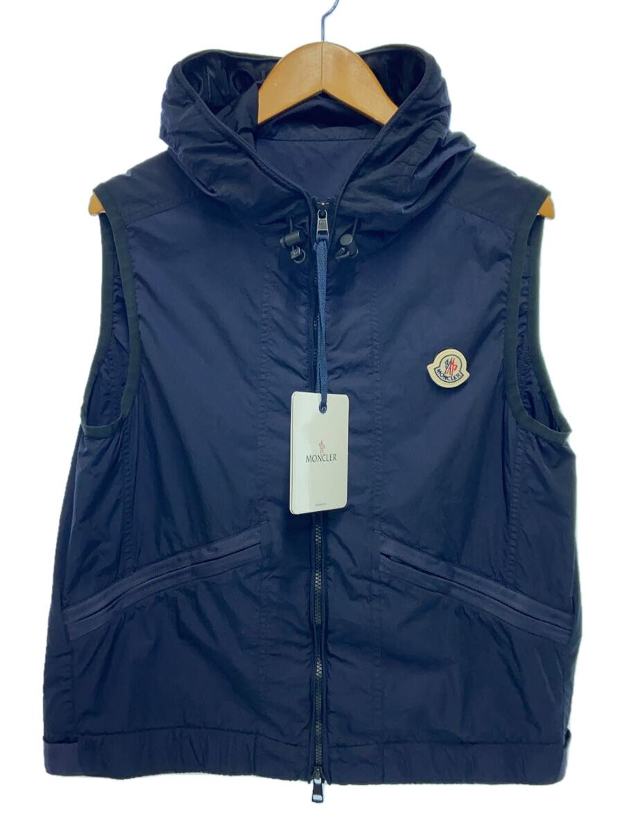 【中古】MONCLER◆TOUQUES/ナイロンより良い/2/ナイロン/NVY【メンズウェア】