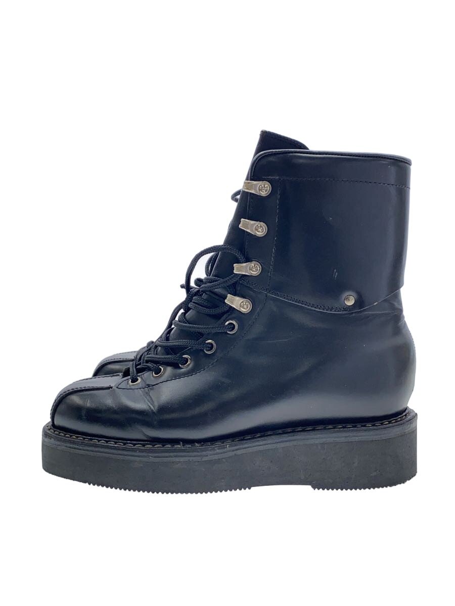 【中古】Paraboot◆レースアップブーツ/39/BLK/なめし革【シューズ】