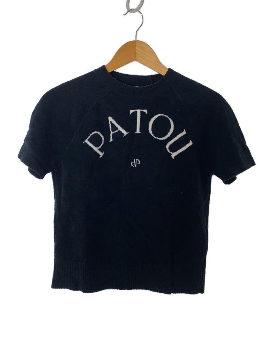 【中古】PATOU◆半袖カットソー/S/綿織物/BLK/24S-KN156-8068【レディース御召しもの】