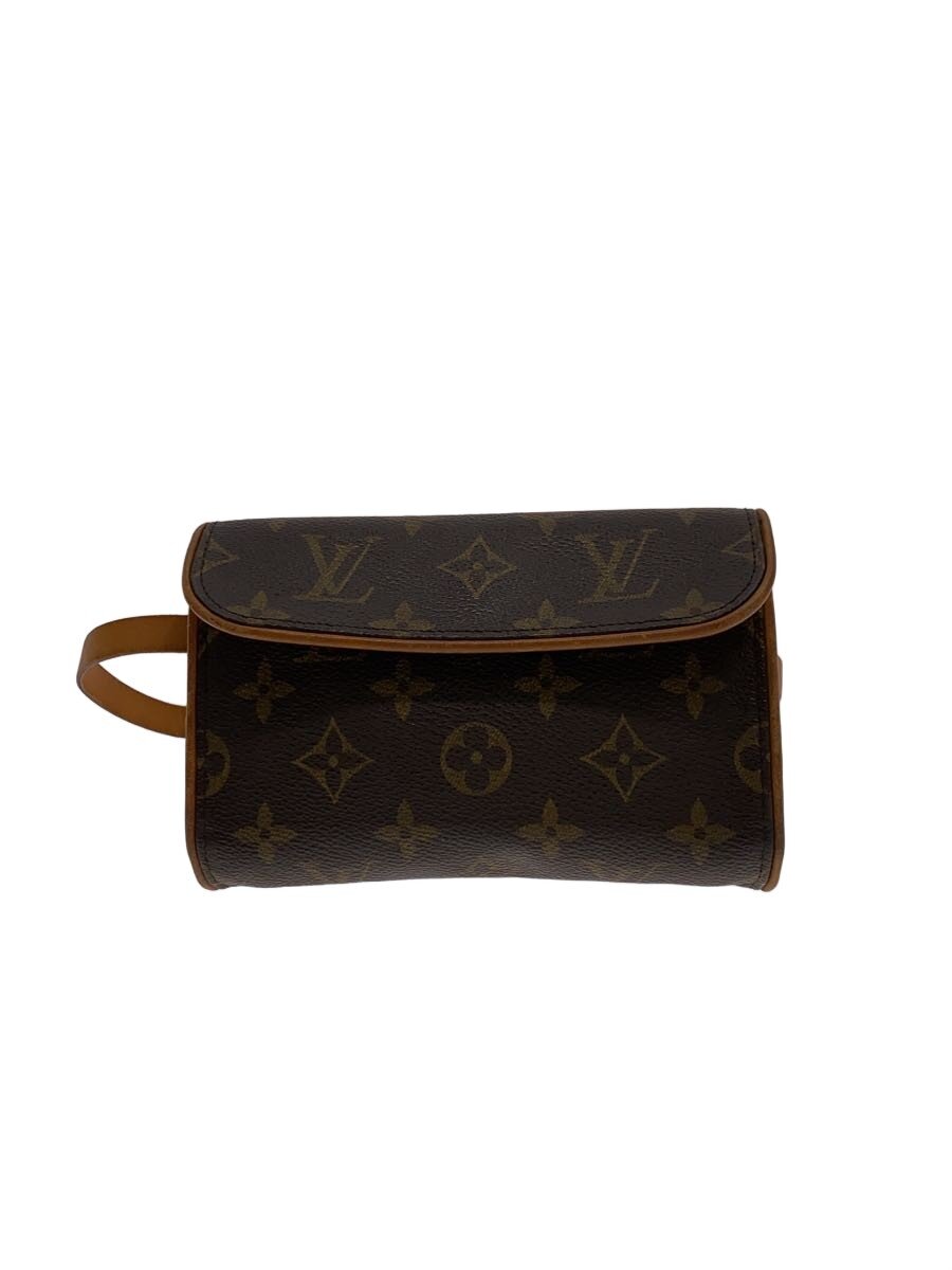 【中古】LOUIS VUITTON◆ショルダーバッグ/なめし革/BRW/モノグラム/M51855【御徒面子】