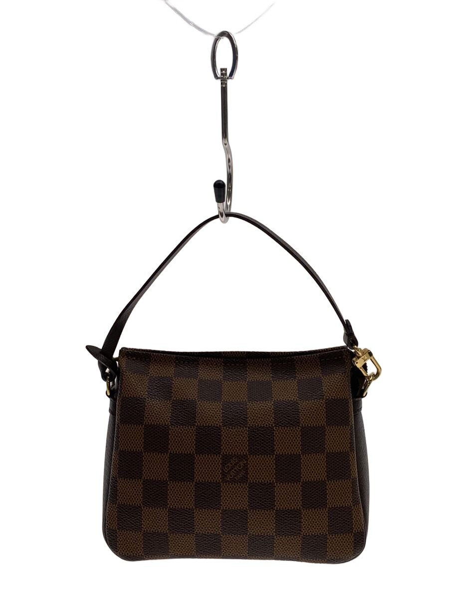 【中古】LOUIS VUITTON◆トゥルース・メイクアップ_ダミエ・エベヌ/ロゴ/PVC/BRW【バッグ】|2nd STREET 店