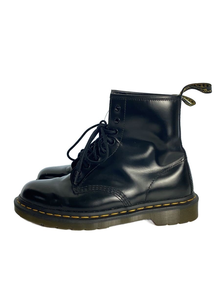 【中古】Dr.Martens◆レースアップブーツ/UK7/BLK/なめし革/1460【シューズ】