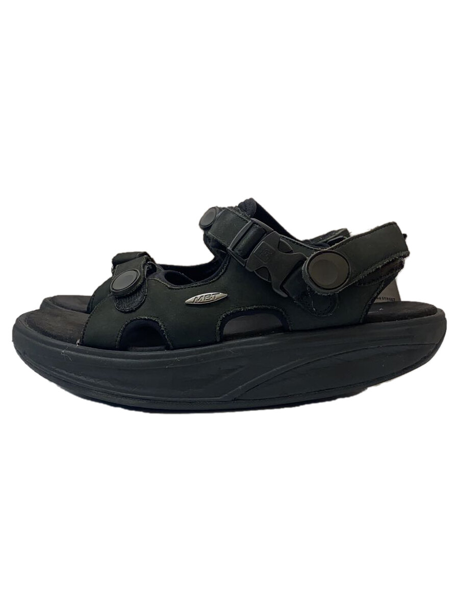 【中古】MBT◆サンダル/UK7.5/BLK//【シューズ】