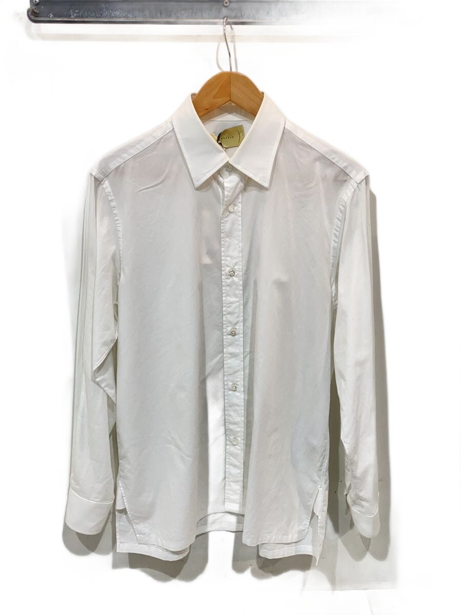 【中古】cantate◆長袖プルオーバー/46/綿織物/WHT/24SSCA0444/【メンズウェア】