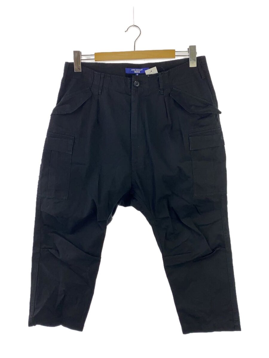 【中古】JUNYA WATANABE COMME des GARCONS MAN◆カーゴパンツ/S/BLK/綿織物/wl-p053/? NULL ?【メンズウェア】