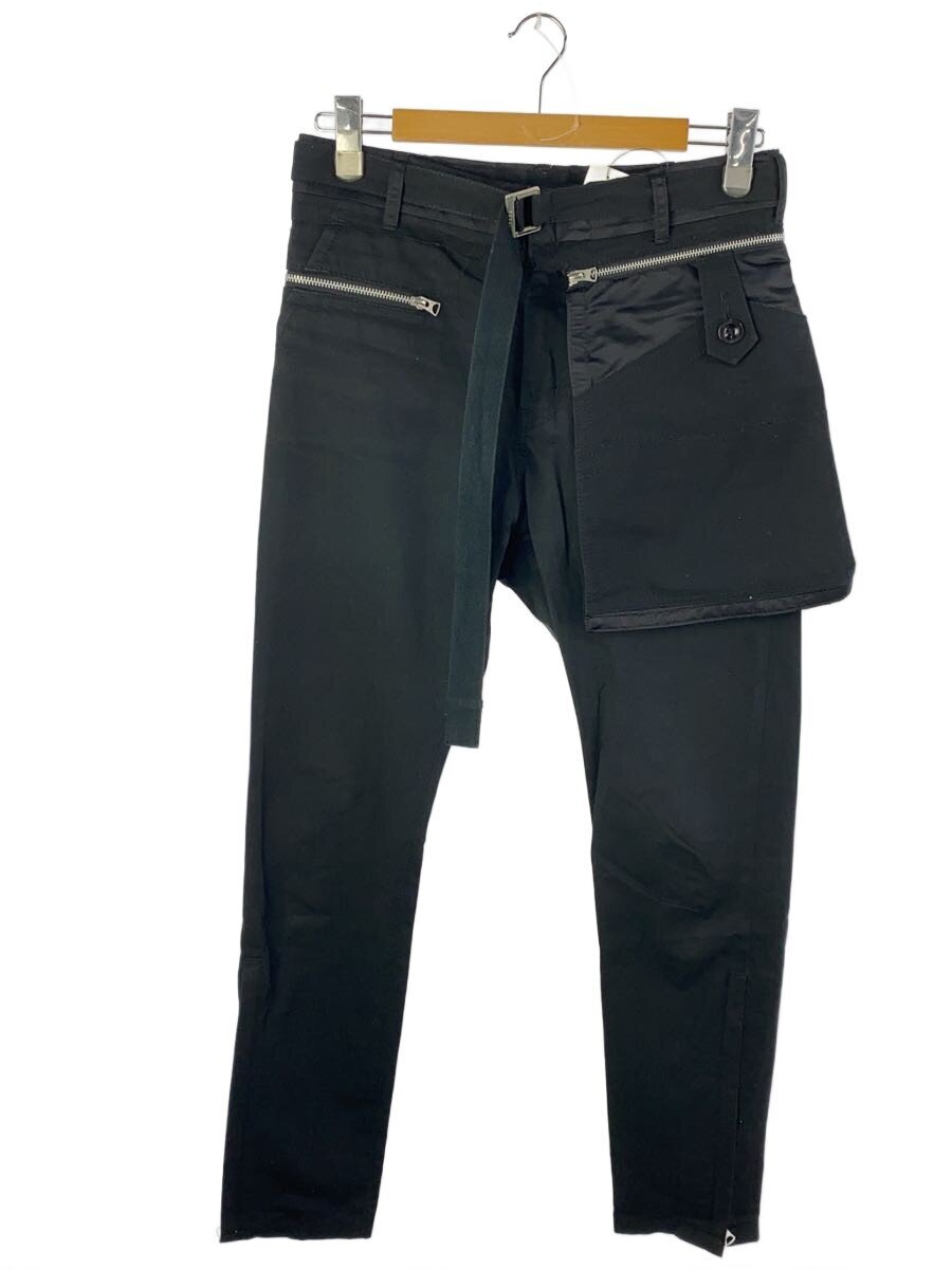 【中古】sacai◆ボトム/M/コットン/BLK/21-02595M//【メンズウェア】｜2ｎｄ STREET 店