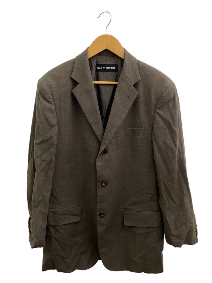 【中古】ISSEY MIYAKE◆ジャケット/3/レーヨン/CML/me63fd121【メンズウェア】｜2ｎｄ STREET 店