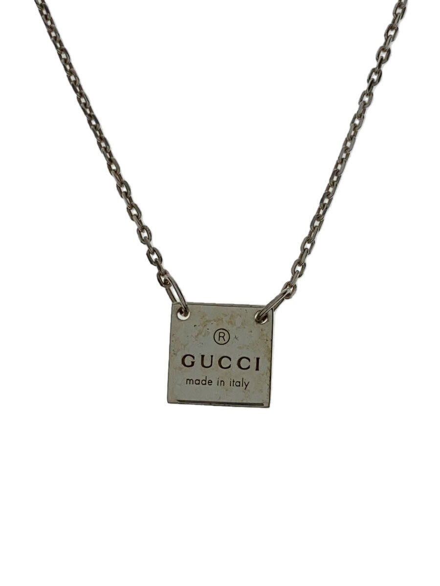 【中古】GUCCI◆首飾り/--/SLV/いの一番有/メンズ/1313【服飾雑貨他】