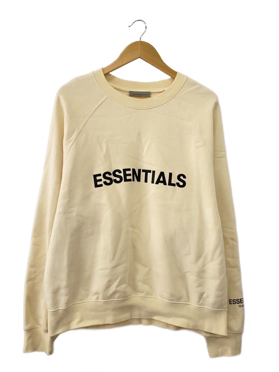 【中古】ESSENTIALS◆スウェット/S/コットン/IVO/無地【メンズウェア】|2nd STREET 店