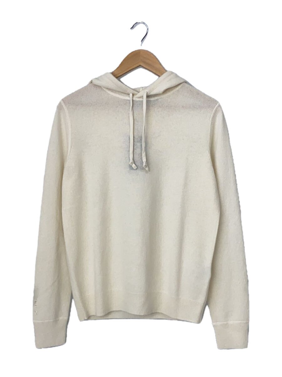 【中古】RLX RALPHLAUREN◆パーカー/M/羊毛/CRM/無地【レディース御召しもの】
