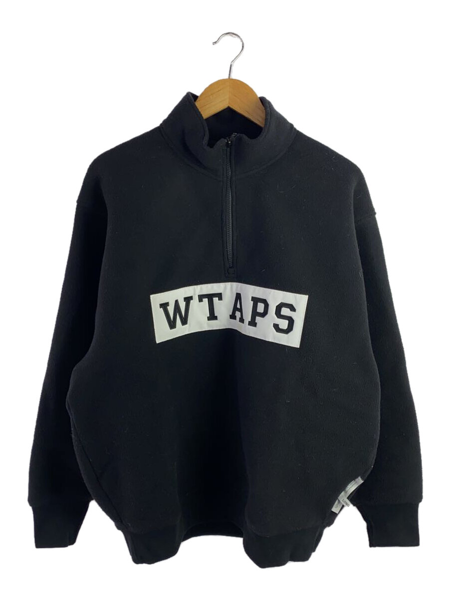 【中古】WTAPS◆フリースジャケット/--/--/BLK/242ATDT-CSM26//【メンズウェア】