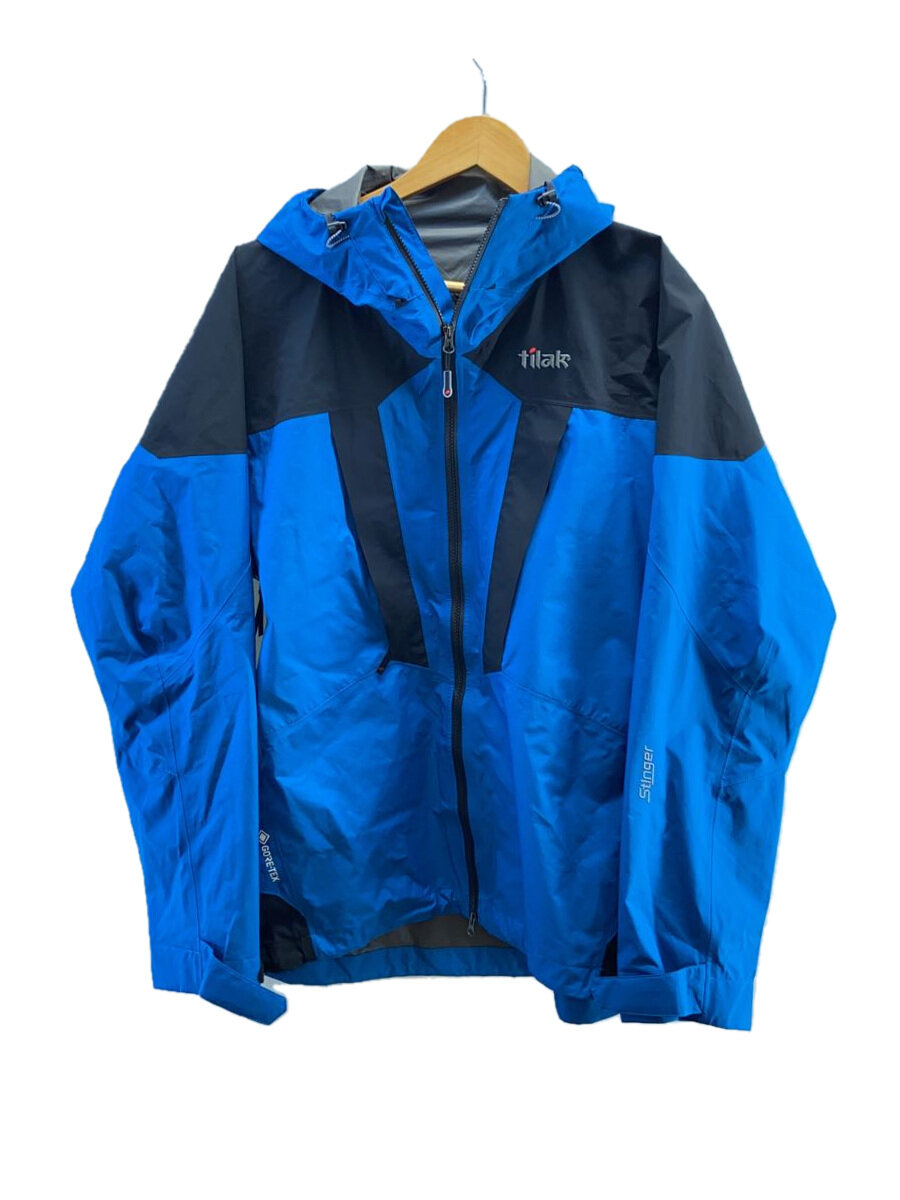 【中古】tilak◆stinger/マウンテンパーカ/S/ゴアテックス/BLU/無地//【メンズウェア】|2nd STREET 店