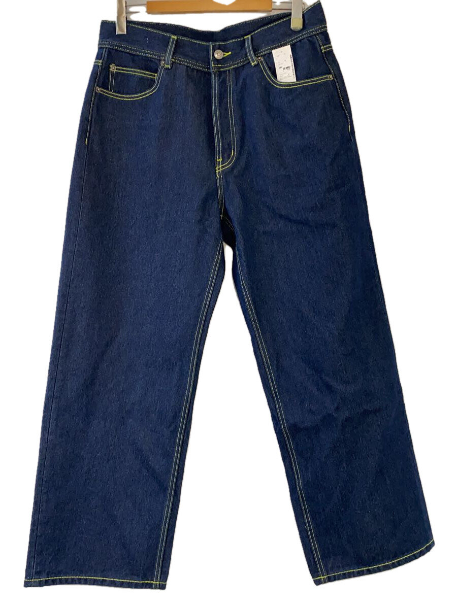 【中古】WOKE EDGE/CANDY WEAVE BAGGY DENIM/下つ方/XL/綿織物/IDG【メンズウェア】