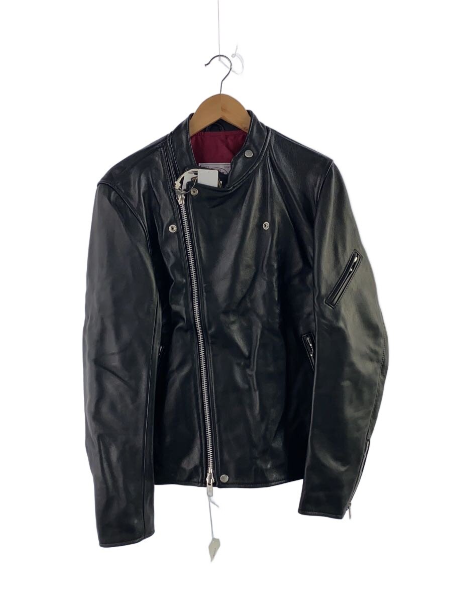 【中古】JAMES GROSE◆RICARDE NEW SHEEP/42/羊革/BLK/JAM23S000077【メンズウェア】