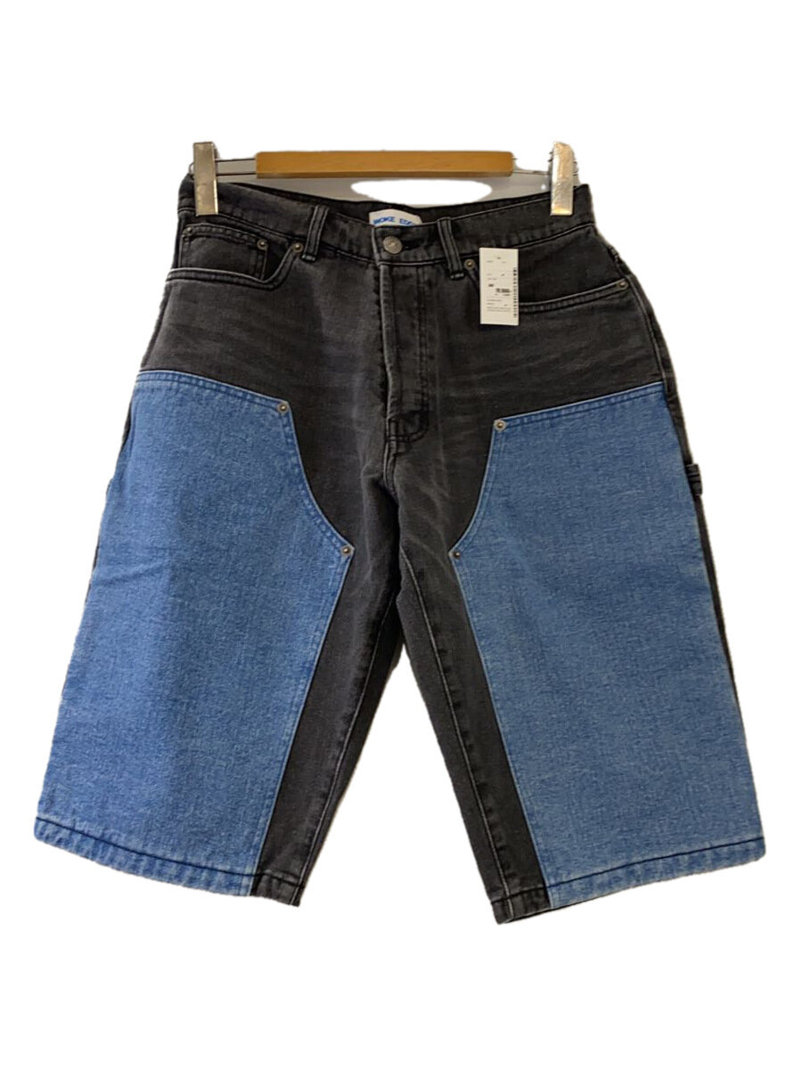 【中古】WOKE EDGE/BISCOLOR DOUBLE KNEE SHORTS/遊撃手ズボン下/M/綿織物/BLK//【メンズウェア】