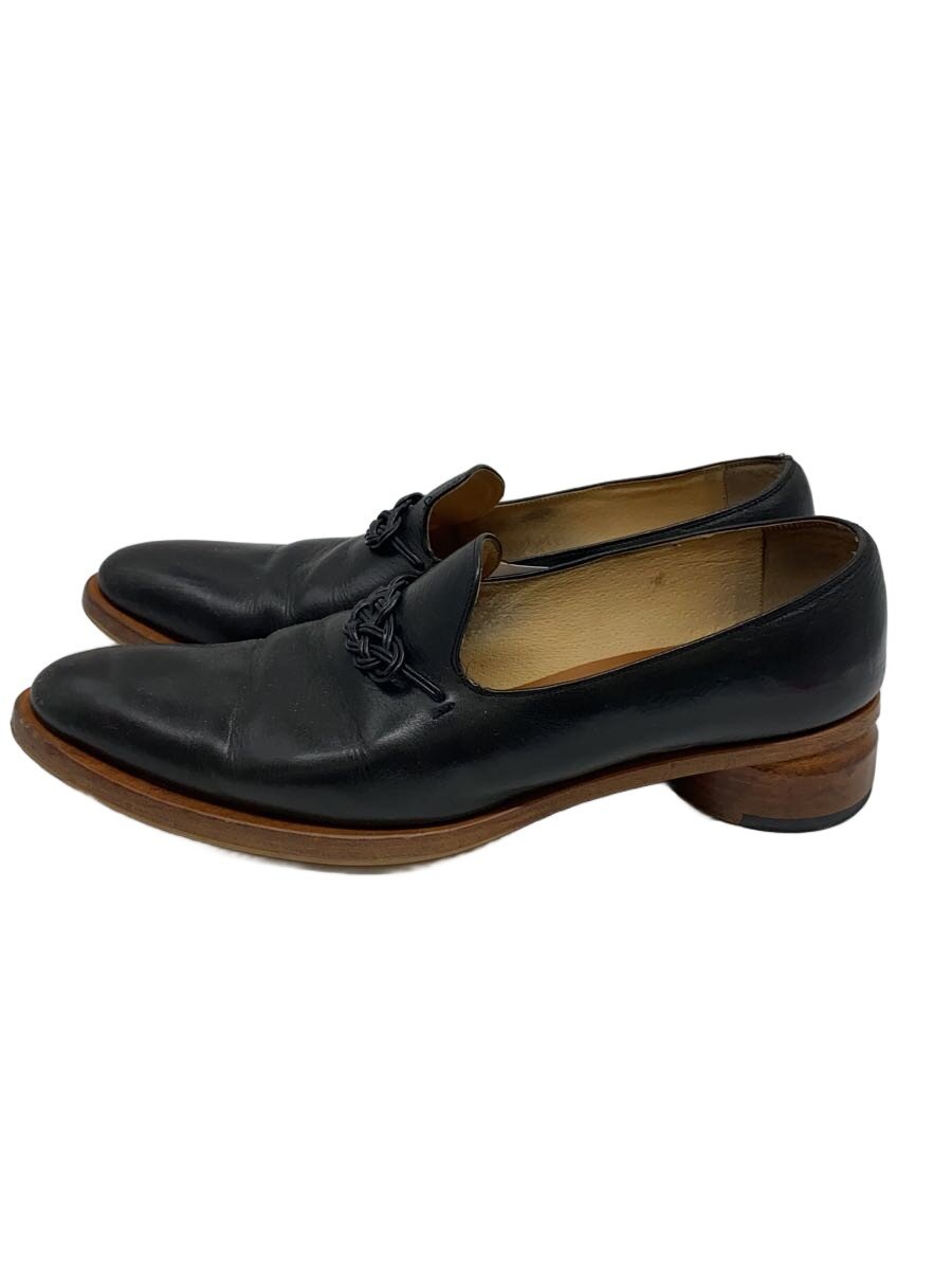 【中古】Marie Ohira マリエオオヒラ 水引っ張ることスリッポン シューズ/27糎/BLK//【シューズ】