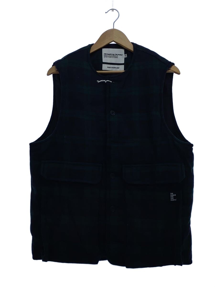 【中古】THE POWER FOR THE PEOPLE/MEL ROUND COLLAR W/C/M/羊毛/米国海軍【メンズウェア】