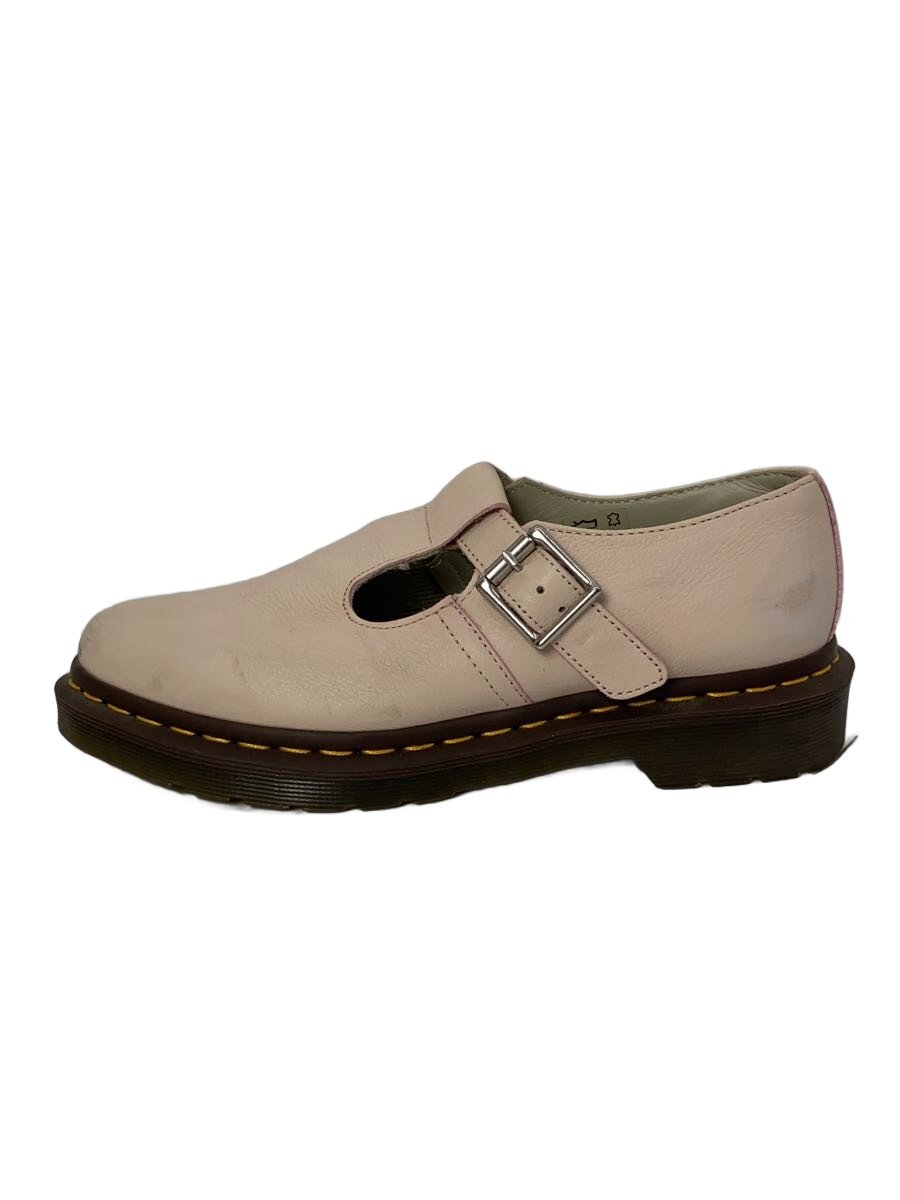 【中古】Dr.Martens◆お召しものシューズ/US8/PNK/なめし革【シューズ】