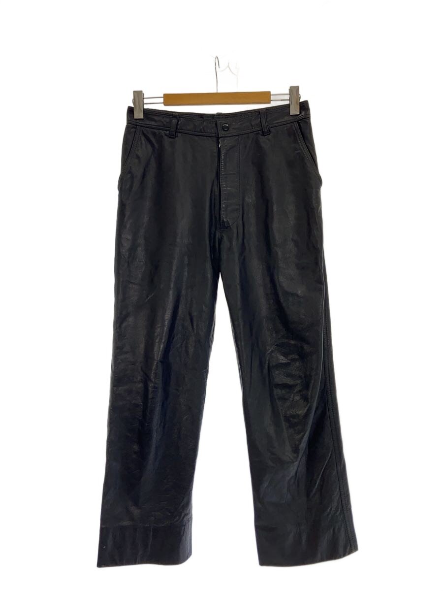 【中古】New Look/なめし革ズボン下/下つ方/なめし革/BLK/無地//【メンズウェア】