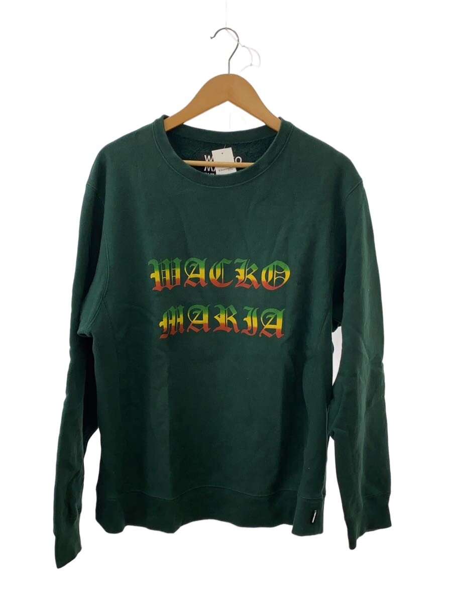 【中古】WACKO MARIA◆汗水/XL/綿織物/GRN//【メンズウェア】