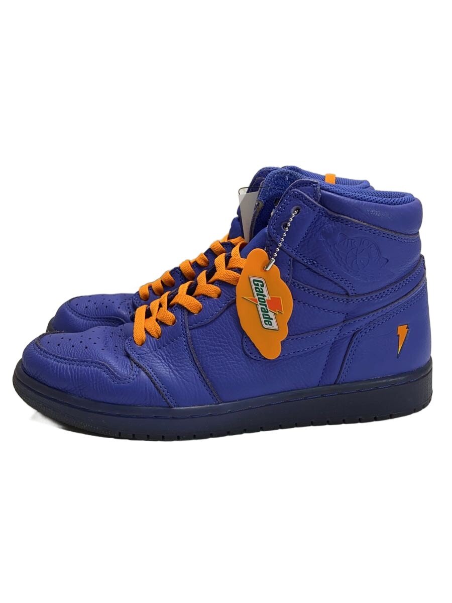 【中古】NIKE◆AIR JORDAN 1 RETRO HI OG G8RD/エアジョーダンレトロハイ/ブルー/AJ5997-555【シューズ】｜2ｎｄ STREET 店