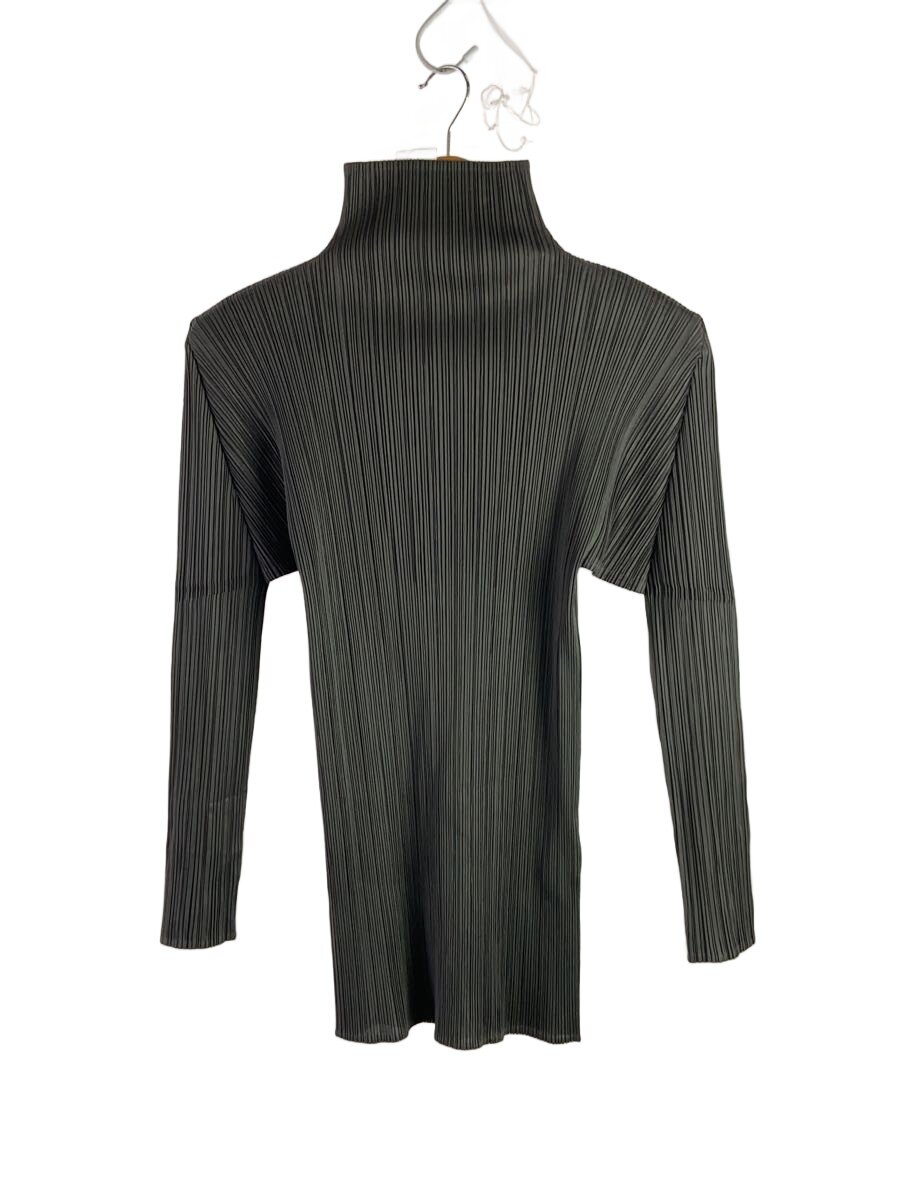 【中古】PLEATS PLEASE ISSEY MIYAKE◆ブラウス/3/ポリエステル/GRN/PP71-JK143【レディースウェア】|2nd STREET 店