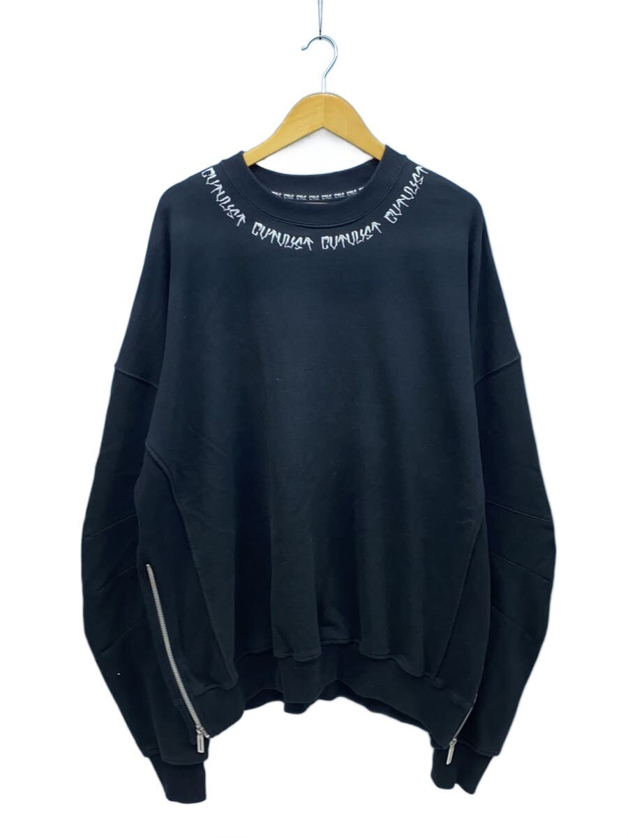 【中古】CVTVLIST◆23SS/USUAL ZIP CREWNECK/汗水/調教師/2/BLK/2301020301//【メンズウェア】