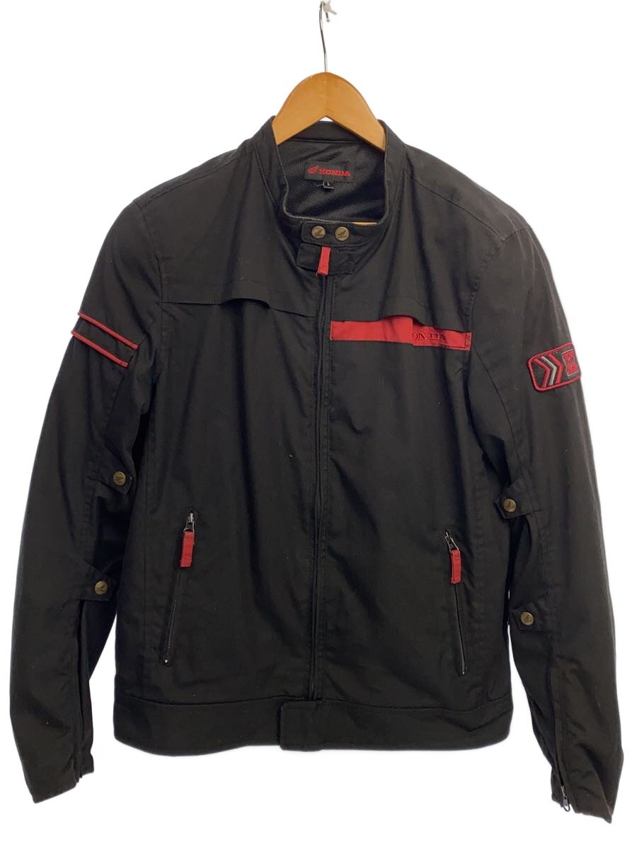 【中古】HONDA◆スポーツウェアー/L/lブラック/0SYEX-Y3W/肩、肘パット入り/汚れ有り/ホンダ【スポーツ】 4,048円