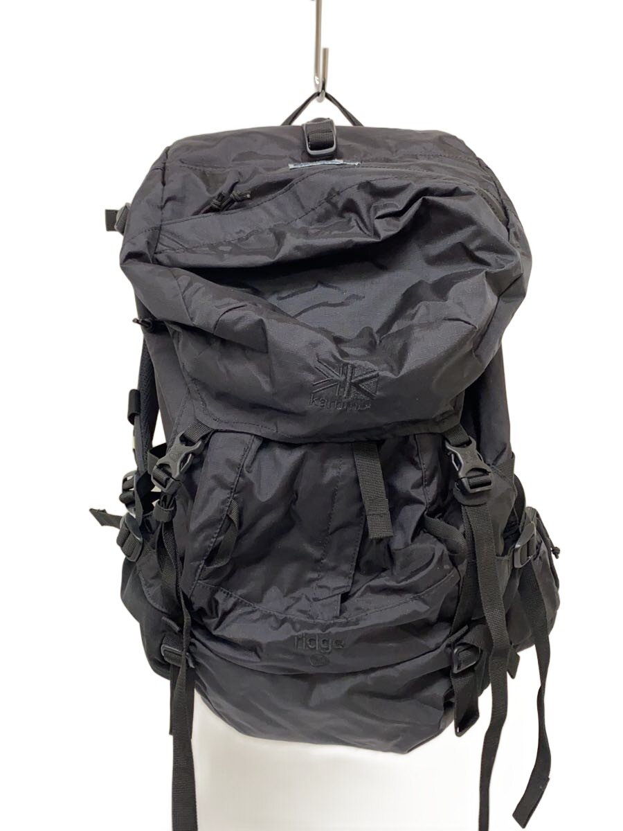 【中古】KARRIMOR◆背嚢/ナイロン/BLK/ridge30【御徒面子】