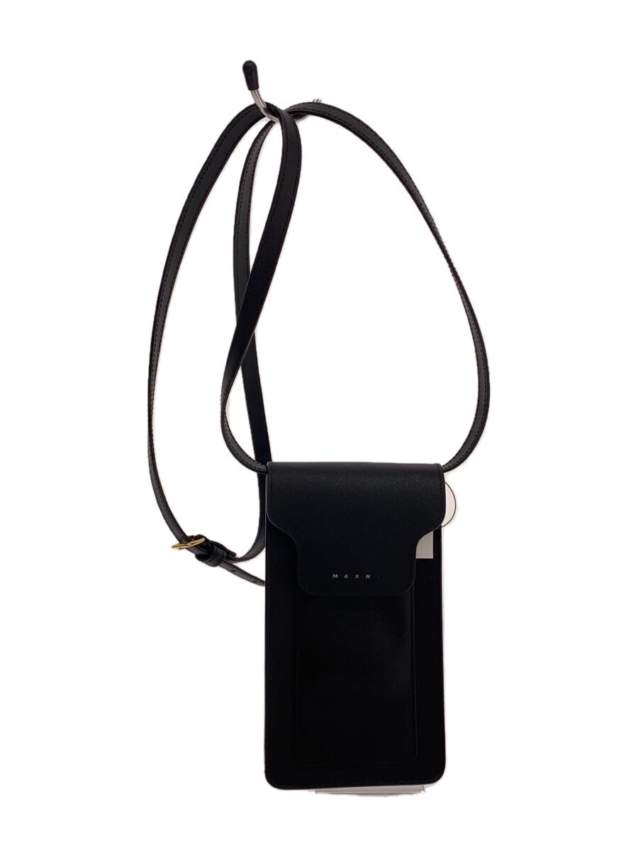 【中古】MARNI◆ショルダーバッグ/PVC/BLK/無地【バッグ】|2nd STREET 店