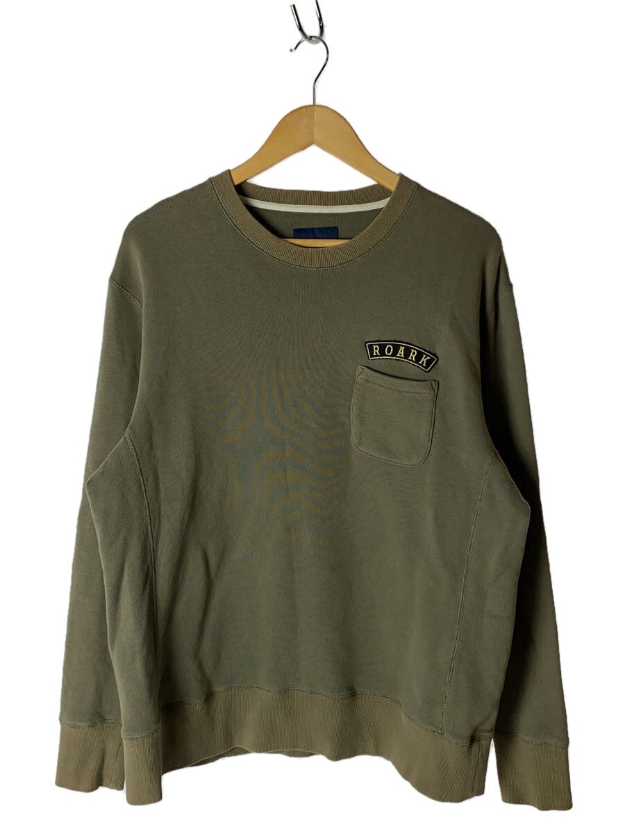 【中古】roarke◆スウェット/M/コットン/KHK/無地/RSWJ700//【メンズウェア】｜2ｎｄ STREET 店